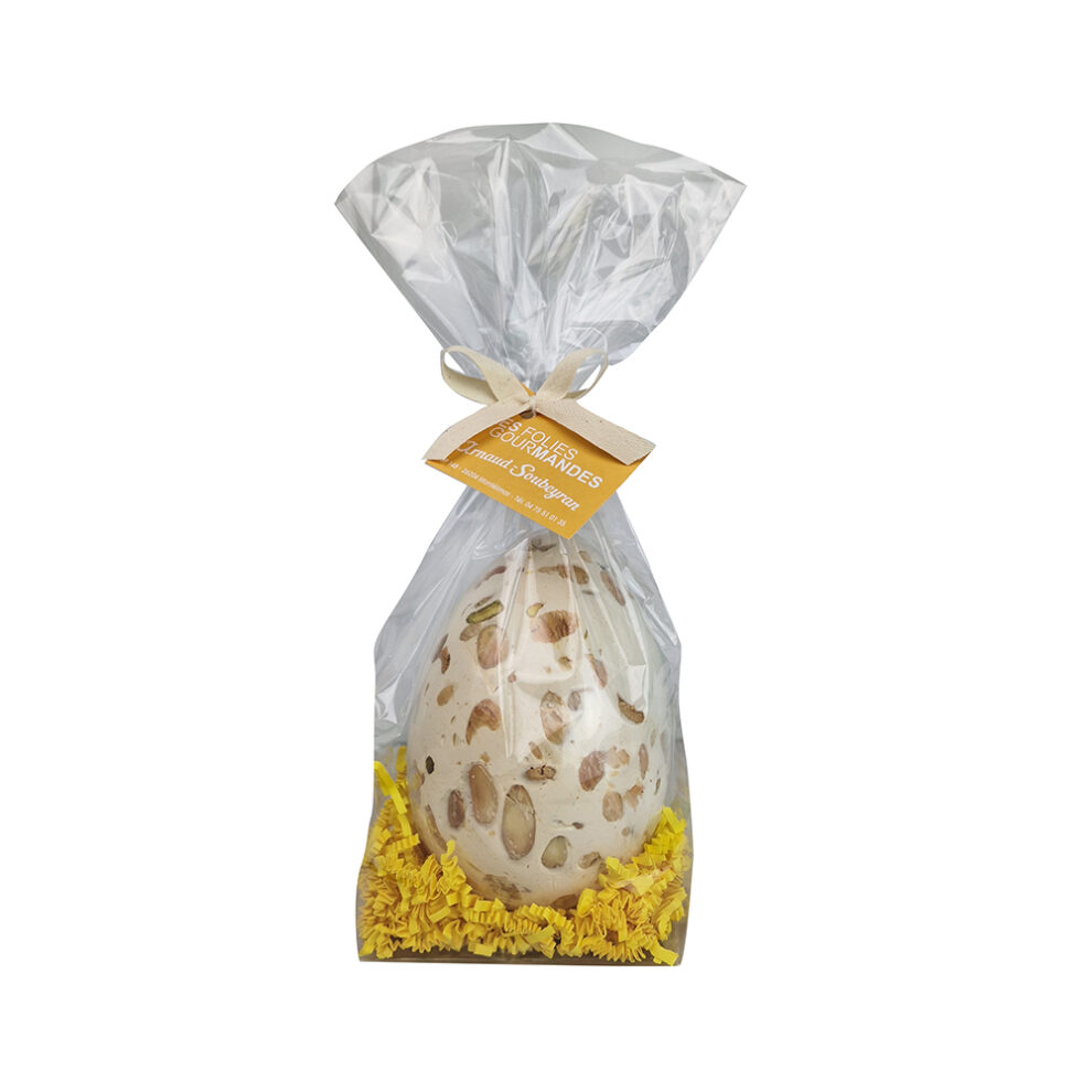 Oeuf de Pâques en nougat 250gr